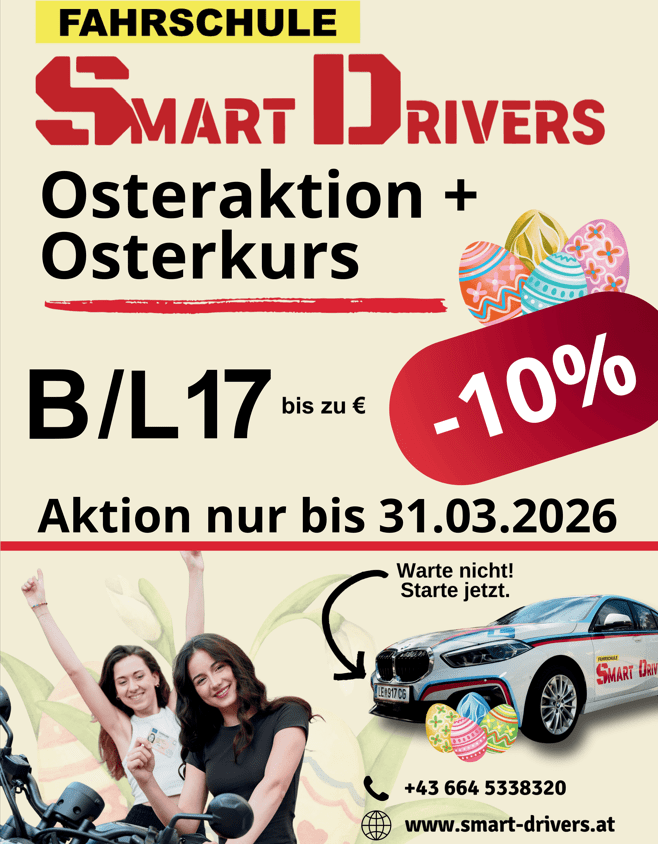 Leoben, Führerschein, L17, Aktion, Ostern, Osteraktion